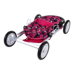 Коляска для куклы лежачая, пакет FL9138