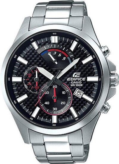 Японские наручные часы Casio Edifice EFV-530D-1A с хронографом