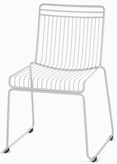 Стул Zena белый металлический 