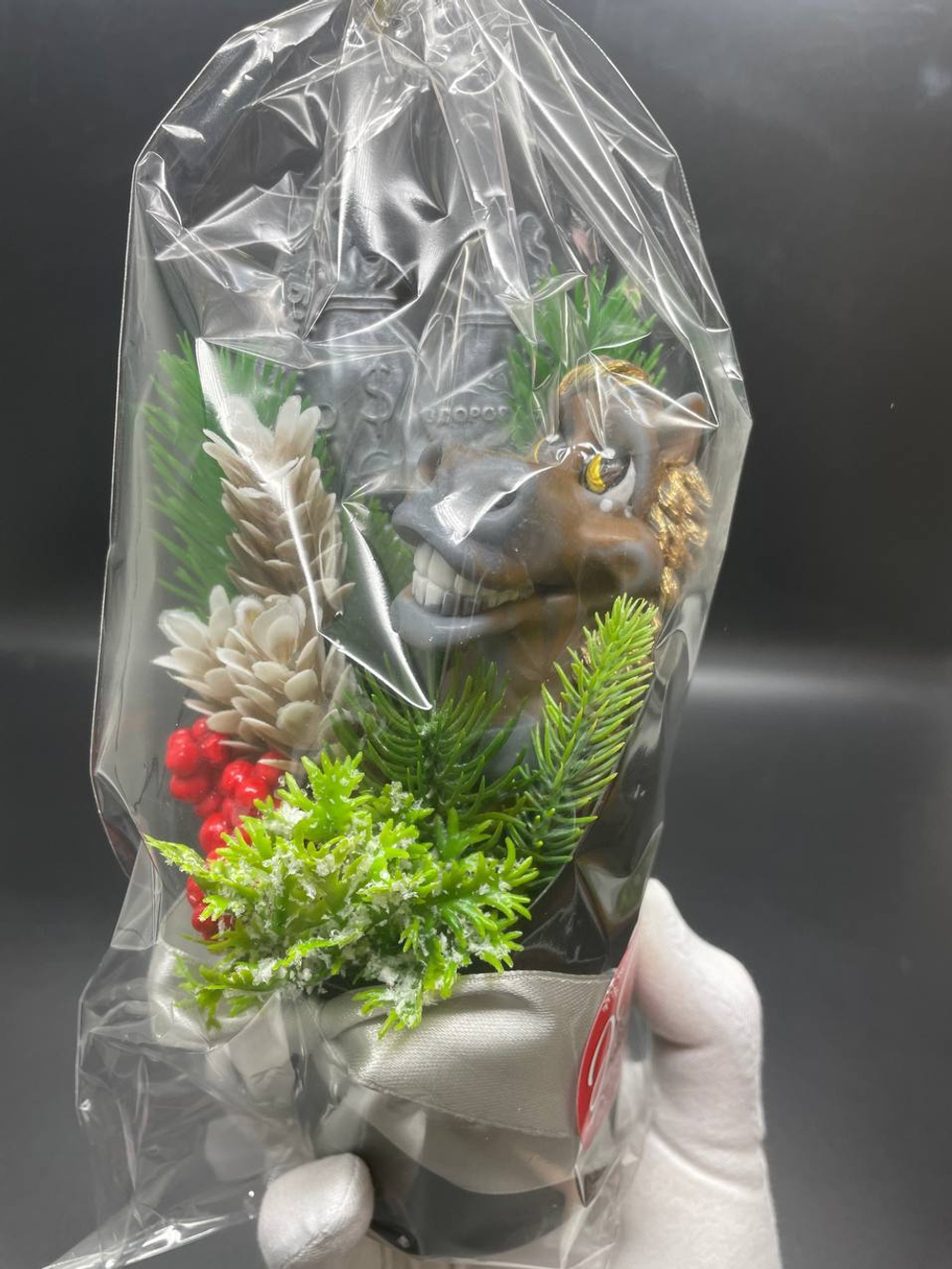 Ароматическое мыло ручной работы Конь с подковой "Будьте здоровы, живите богато"