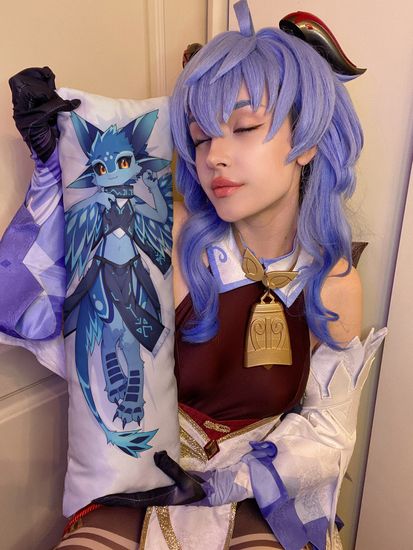 Мини дакимакура фурри Авали арт. M1239, 60х20 см