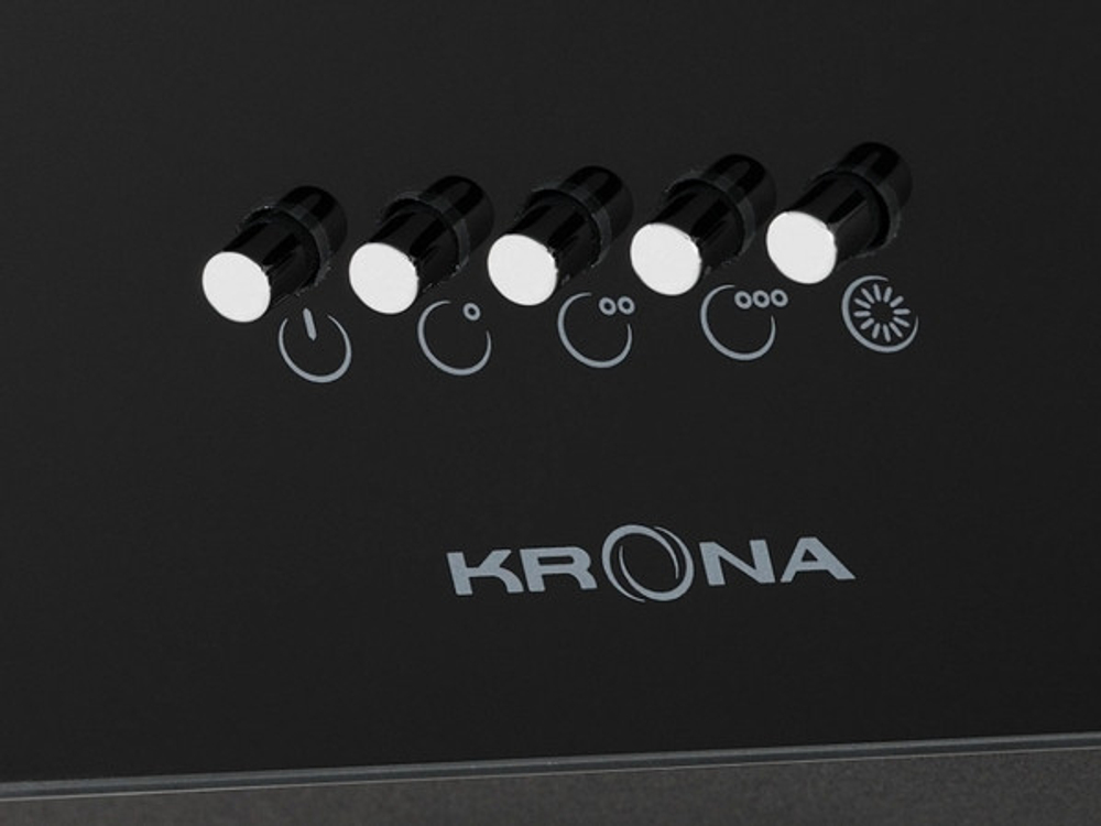 Вытяжка KRONA POLLY 600 black PB V2