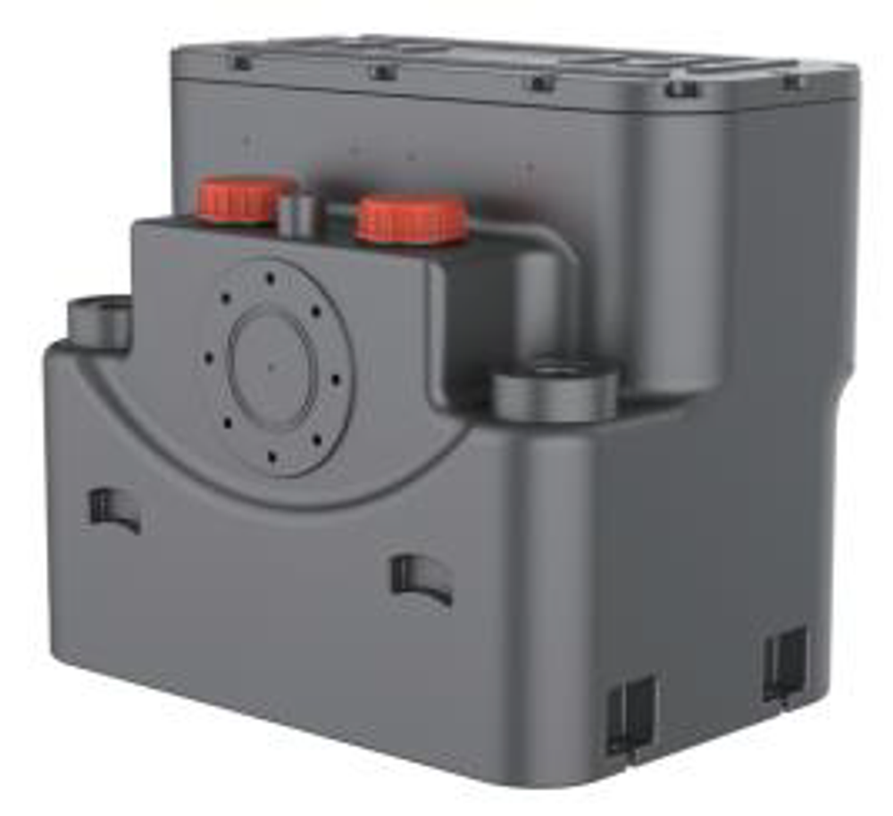 Канализационная насосная станция "LEO" модель WTD250-13-10-1.1×2-NPA/QG