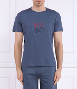 Футболка Stacked Hugo Bodywear - голубой(50490418)