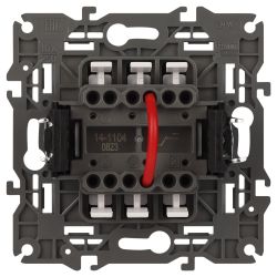 Выключатель ЭРА Elegance 14-1104-03 двойной 10АХ-250В IP20 алюминий