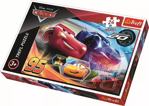 Puzzle &quot;24 Maxi&quot; - Let the best driver win / Disney Cars 3