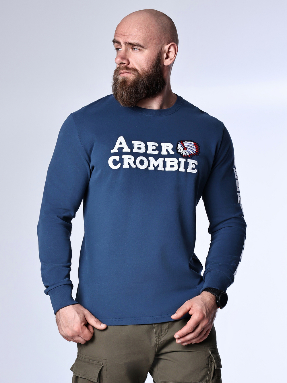 Лонгслив Abercrombie & Fitch ABL40
