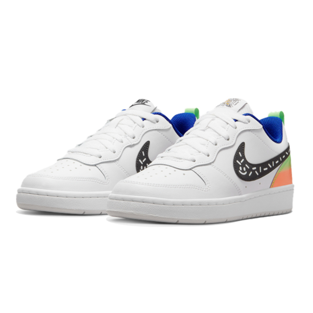 Кроссовки Nike Court Borough Low 2 GS White Black Photon Dust