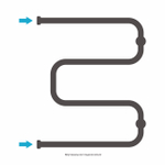 Сунержа Ш-образный 600х500