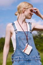 Картхолдер BERN кремового цвета