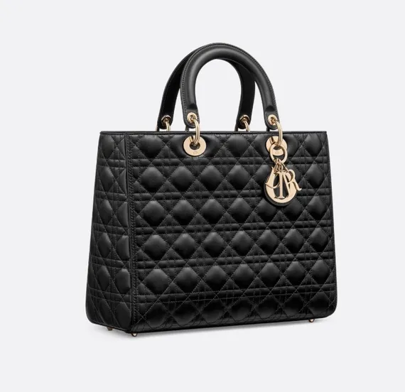 Сумка женская Dior Lady Dior, черный