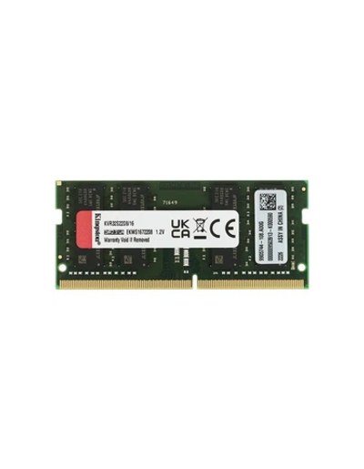 Kingston DDR4 SODIMM 16GB KVR32S22D8/16 PC4-25600, 3200MHz, CL22