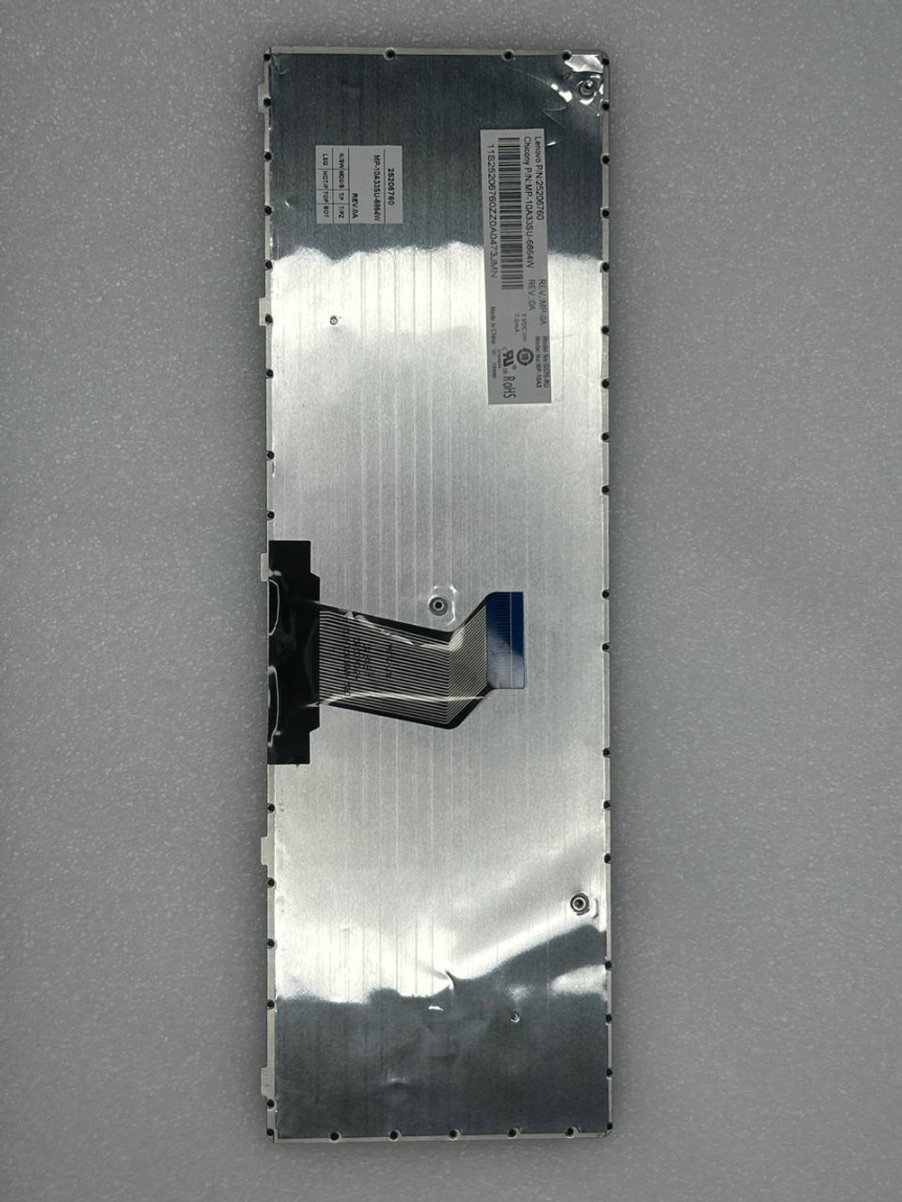 Клавиатура для ноутбука Lenovo G580/G585/G780/V580/Z580/Z585 раскладка - русская, без подсветки, черная (25206760), оригинал