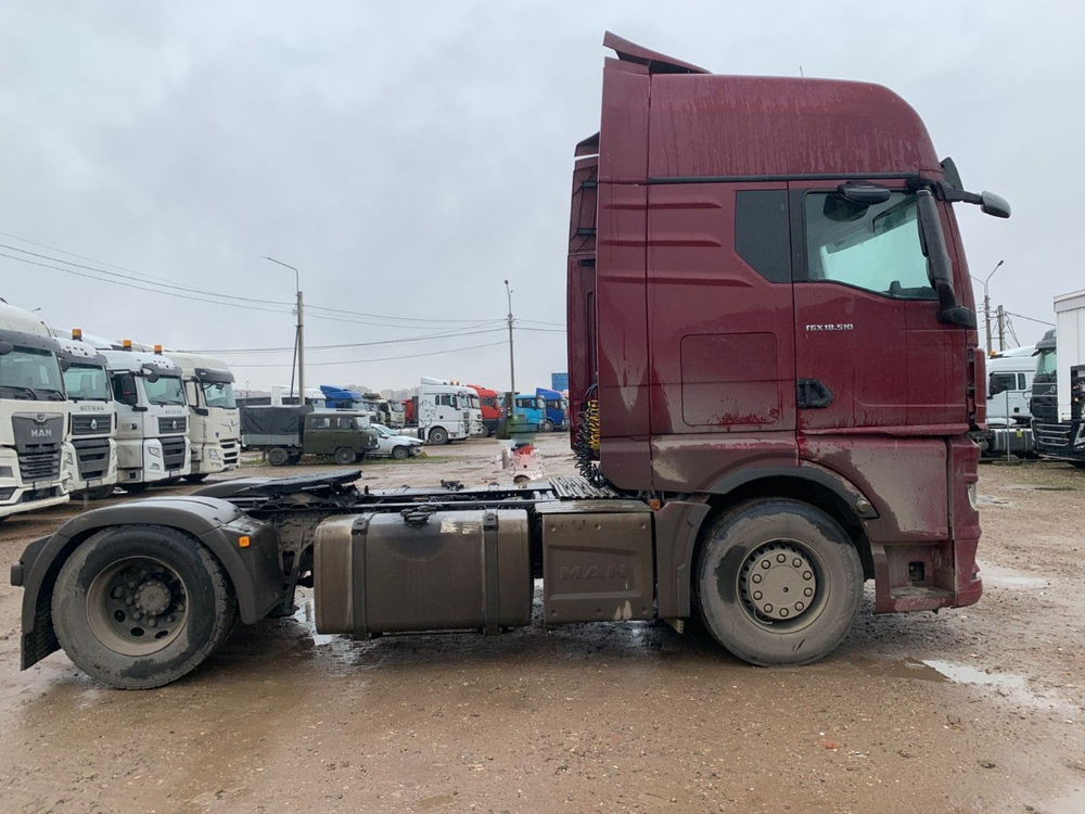 MAN TGX 4x2 Седельный тягач 18.510 4x2 BLS (Дизельный, 12,4 л, 510 л.с., АТ)