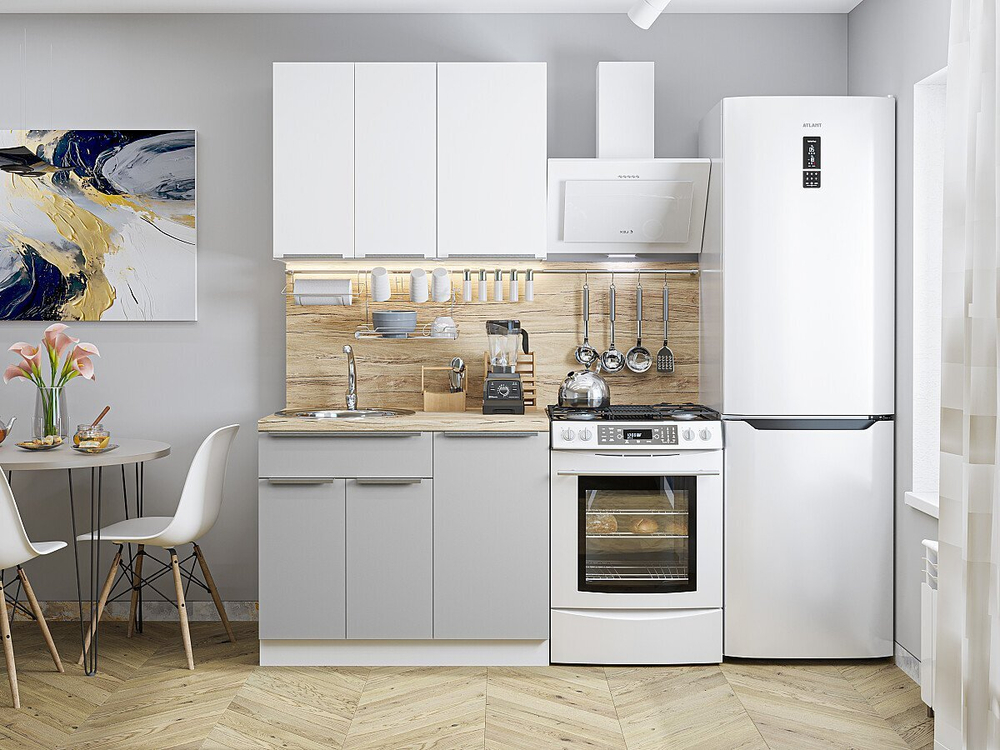 Фьюжн-05 Silky White/Silky Light Grey