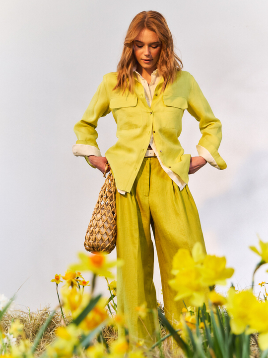 Льняная рубашка