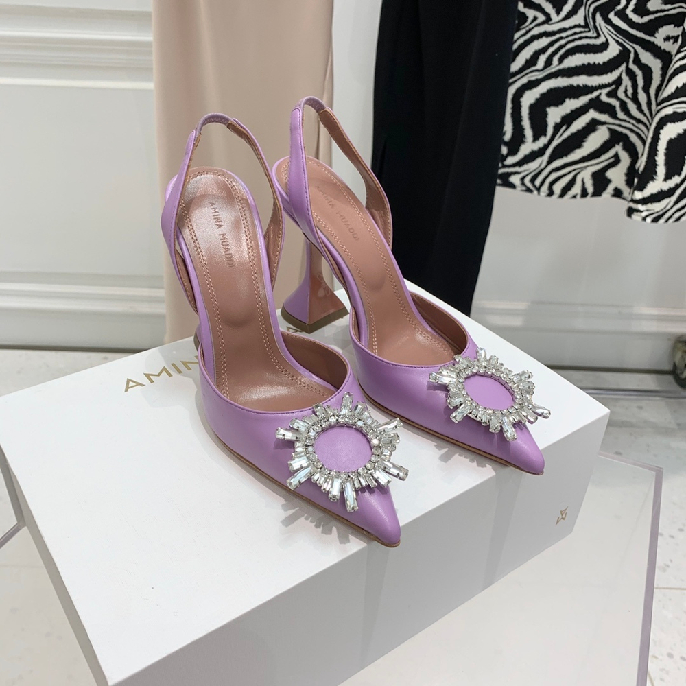 Amina Muaddi Pumps