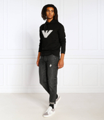 Худи Emporio Armani - черный(6L1MP6 1JHSZ)