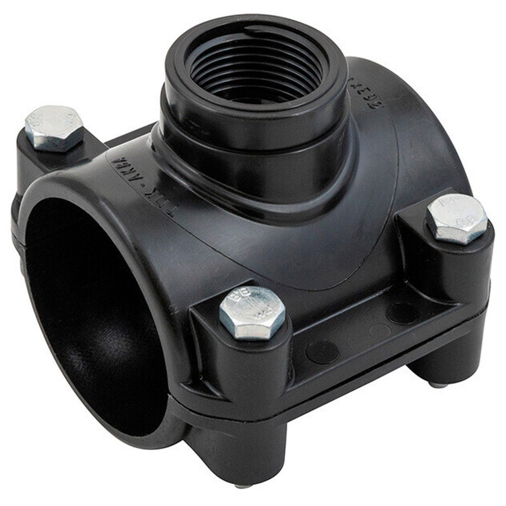 Седелка ПНД компрессионная ВР 110*1" внутренняя резьба (ТПК-АКВА)