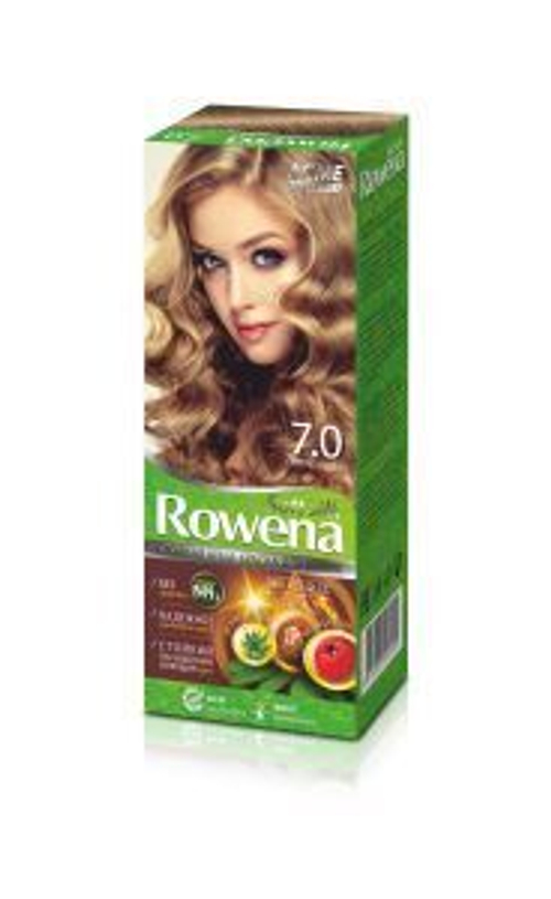 Acme-Color «ROWENA SOFT SILK» Стойкая Крем-Краска для волос, тон 7.0 без аммиака (Светло-Русый) 115 мл