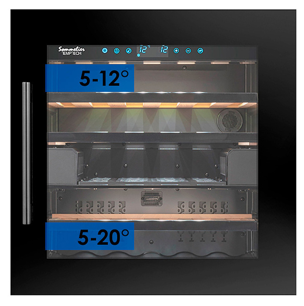 Шкаф винный Temptech Sommelier SOMZ60DB-24