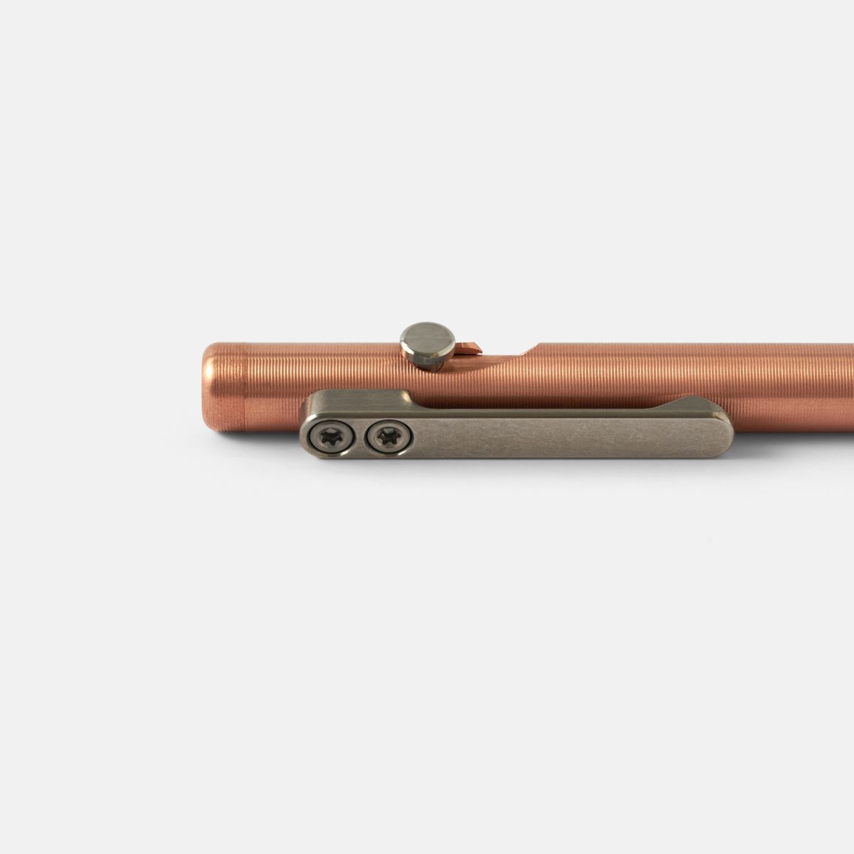 Tactile Turn Slim Bolt Action Pen Copper — ручка из меди