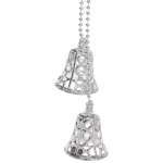 Украшение новогоднее «Волшебный звон» 12*30 см, Серебро