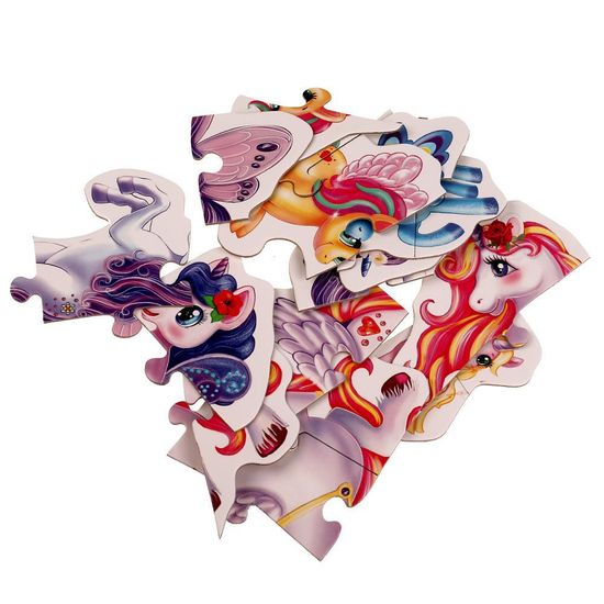 Макси-пазлы. Единороги.  150х180х40 мм. Умные игры