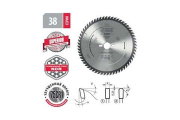 Диск пильный для ЛДСП 160x2.2/1.6x20 мм, Z=40, A=10° WOODWORK 38.160.40