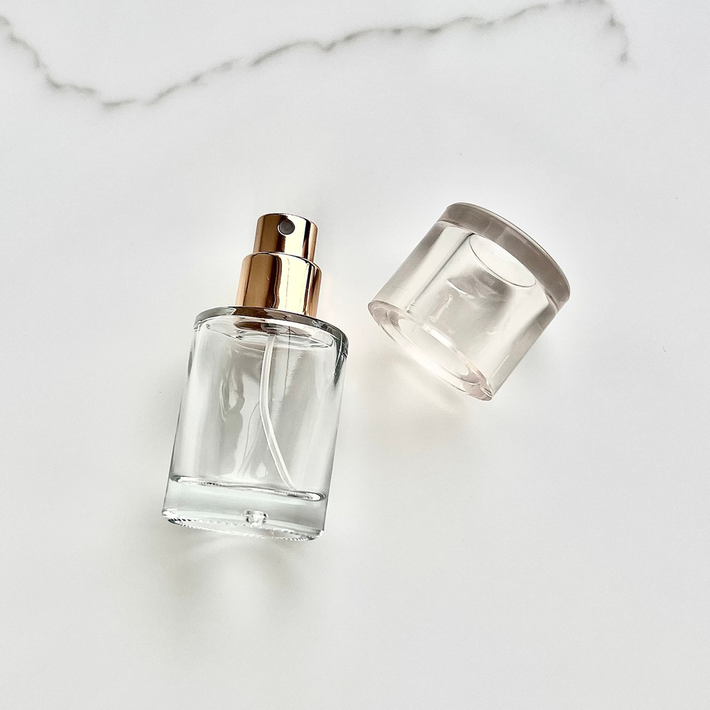 5 КОМПЛЕКТОВ: Флакон WIM 15 ml, прозрачный сурлиновый колпачок WIM BIG, спрей самозащелкивающийся с кольцом