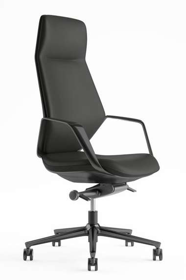 Кресло Davos STAR-CL-H Темно-серый/Металл Черный