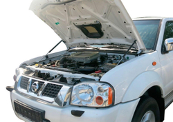 Упоры капота для Nissan NP300 2008-2015, 2 шт., UNINP3011