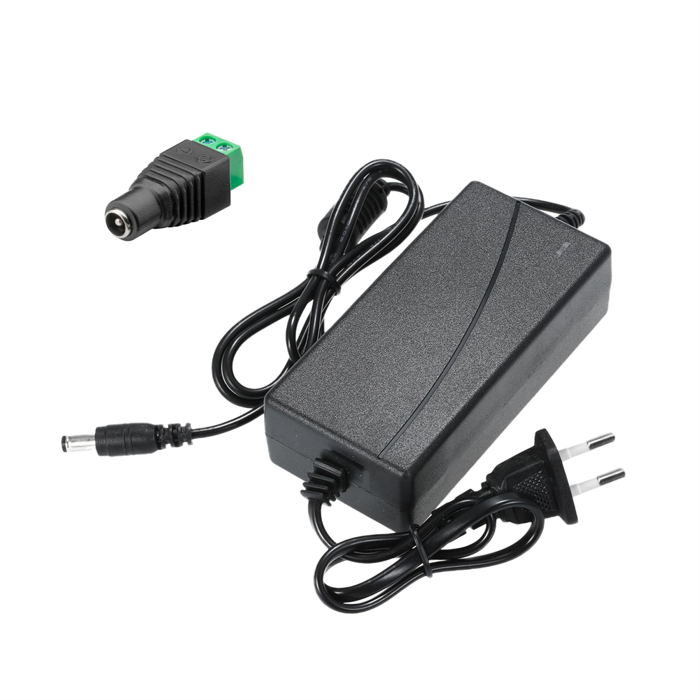 Блок питания и разъем "мама"