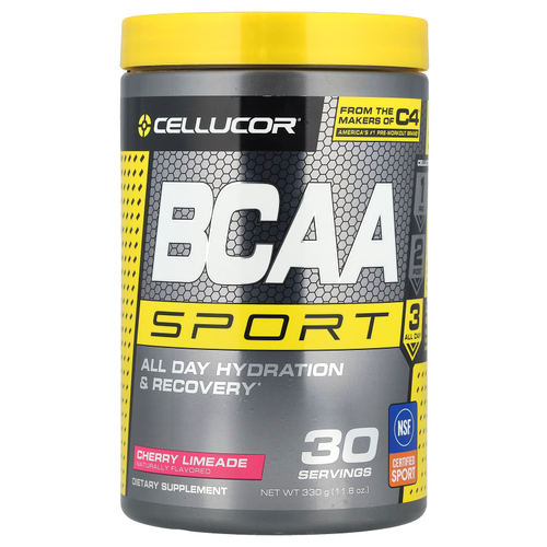 C4 / Cellucor, BCAA Sport, вишневый лаймад, 330 г (11,6 унции)