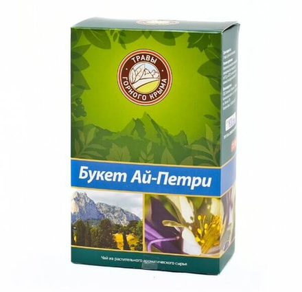 Букет Ай-Петри коробка, 100 гр., ТМ ТРАВЫ ГОРНОГО КРЫМА