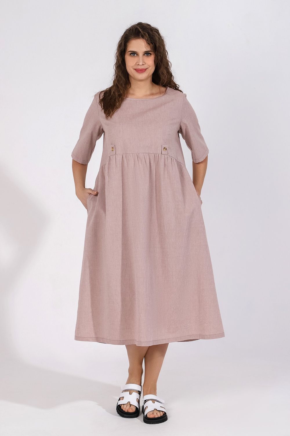 Платье Тимьян-1 Виотекс БЕЖЕВЫЙ