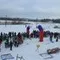 Надувная полуарка (раздвижная)