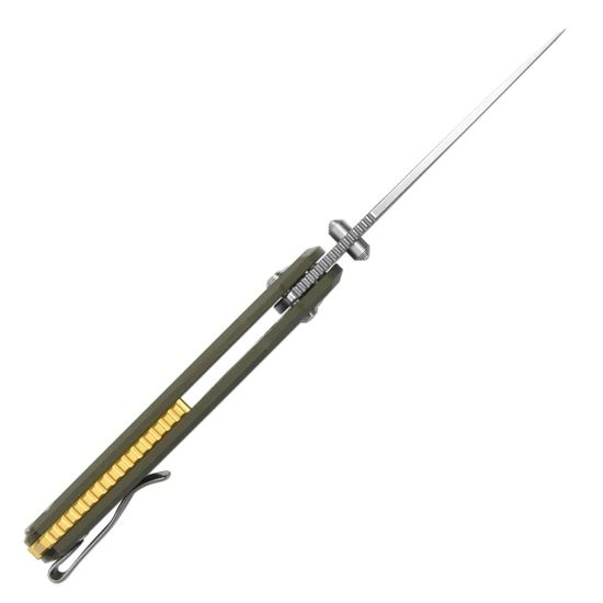 Нож CJRB J1955-GN Nanner клинок из стали AR-RPM9, рукоять G10
