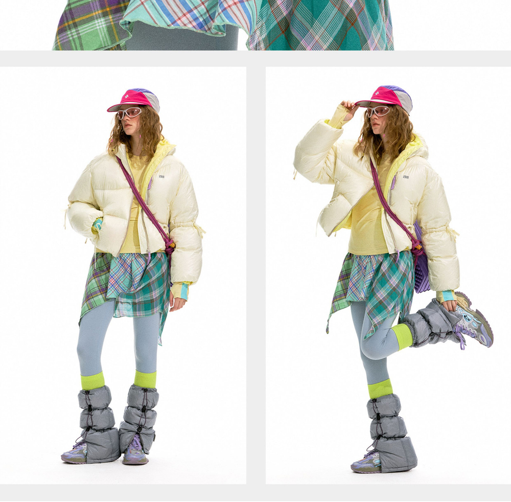 Пуховик NOTHOMME “Snow Princess” Outdoor Triple-Protection Short Down Jacket