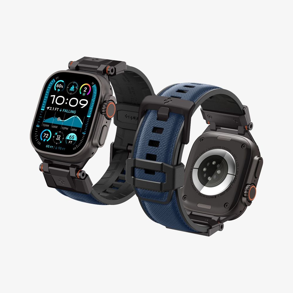Ремешок Spigen DuraPro Armor, Apple Watch 49mm/46mm/45mm/44mm - navy blue