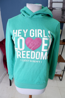 Толстовка Here + There с принтом 44-46 размер