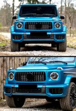Обвес переделка для Mercedes-Benz G-Class W465 2024+ в G63 W465 AMG 2025 Мерседес Гелик гелентваген