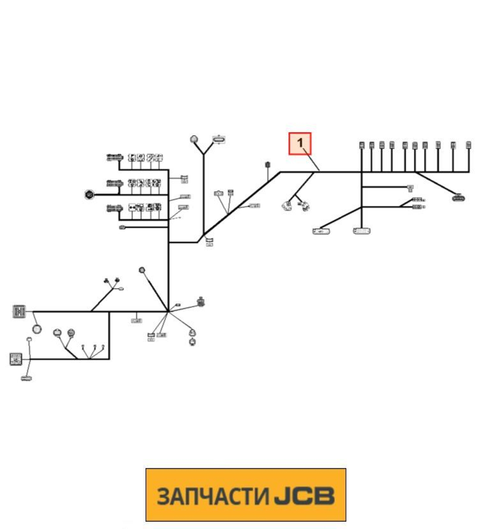 Жгут проводов JCB 334/J2995