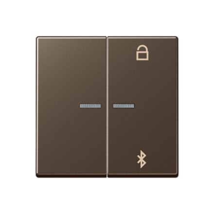 JUNG Таймер универсальный Bluetooth, мокко, арт.A1751BTMO