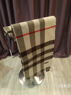 Плед из 100% шерсти ягненка 150x200 см. (MONGOLTEXTILE) - MT003