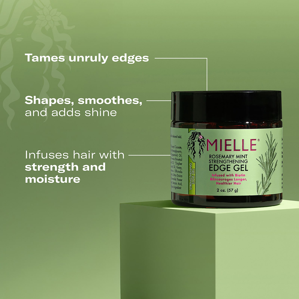 Mielle, укрепляющий гель с розмарином и мятой, 57 г (2 унции)