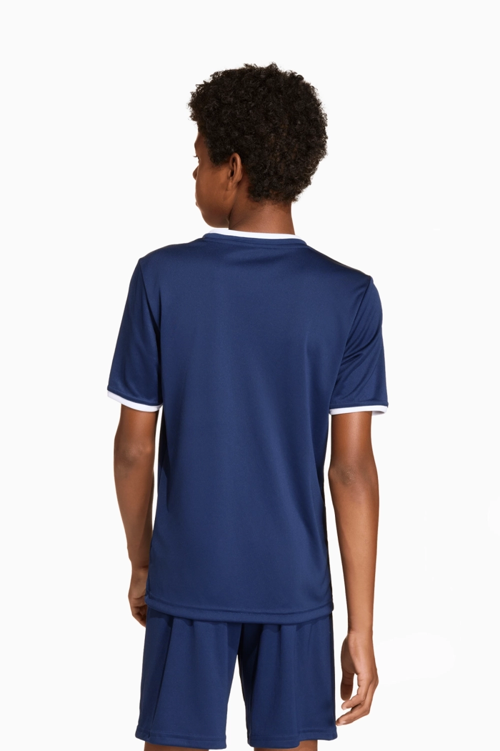 Футболка adidas Entrada 26 Junior - темно-синий