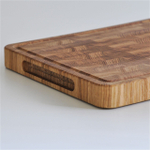 Доска разделочная деревянная, 35х25х3, Лауро, массив дуба, Dipriz