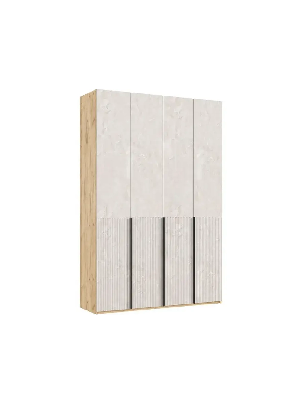 Шкаф для одежды 4 створки Мальта 160х51х240