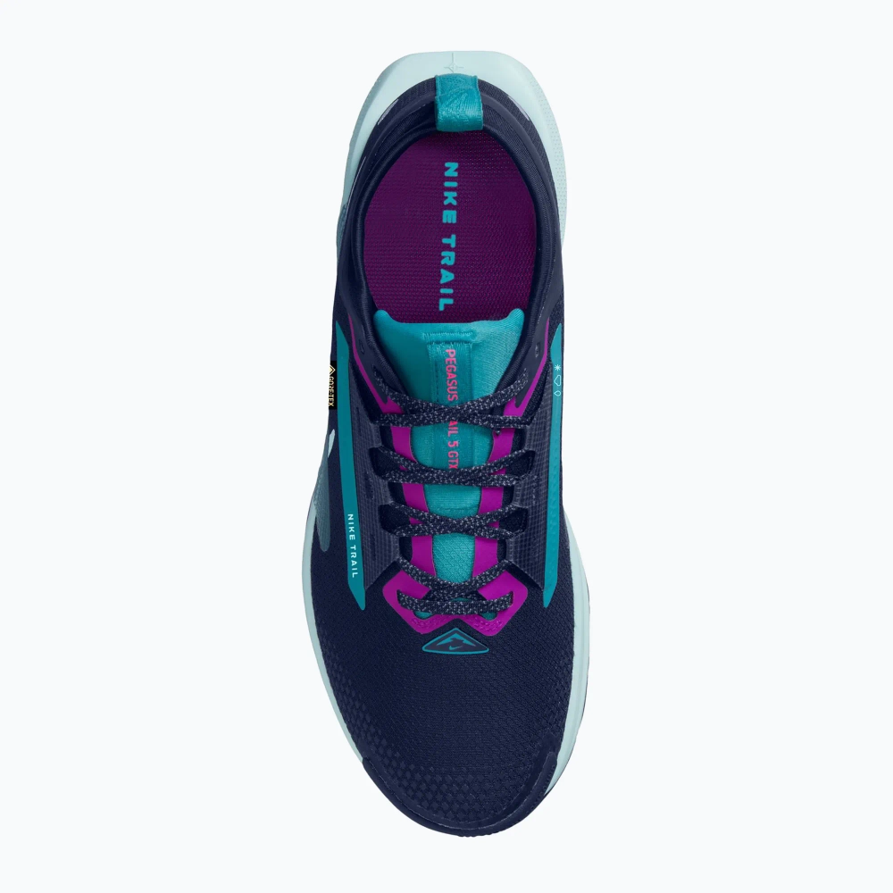 Кроссовки для бега Nike Pegasus Trail 5 GORE-TEX midnight navy/hyper pink/glacier blue